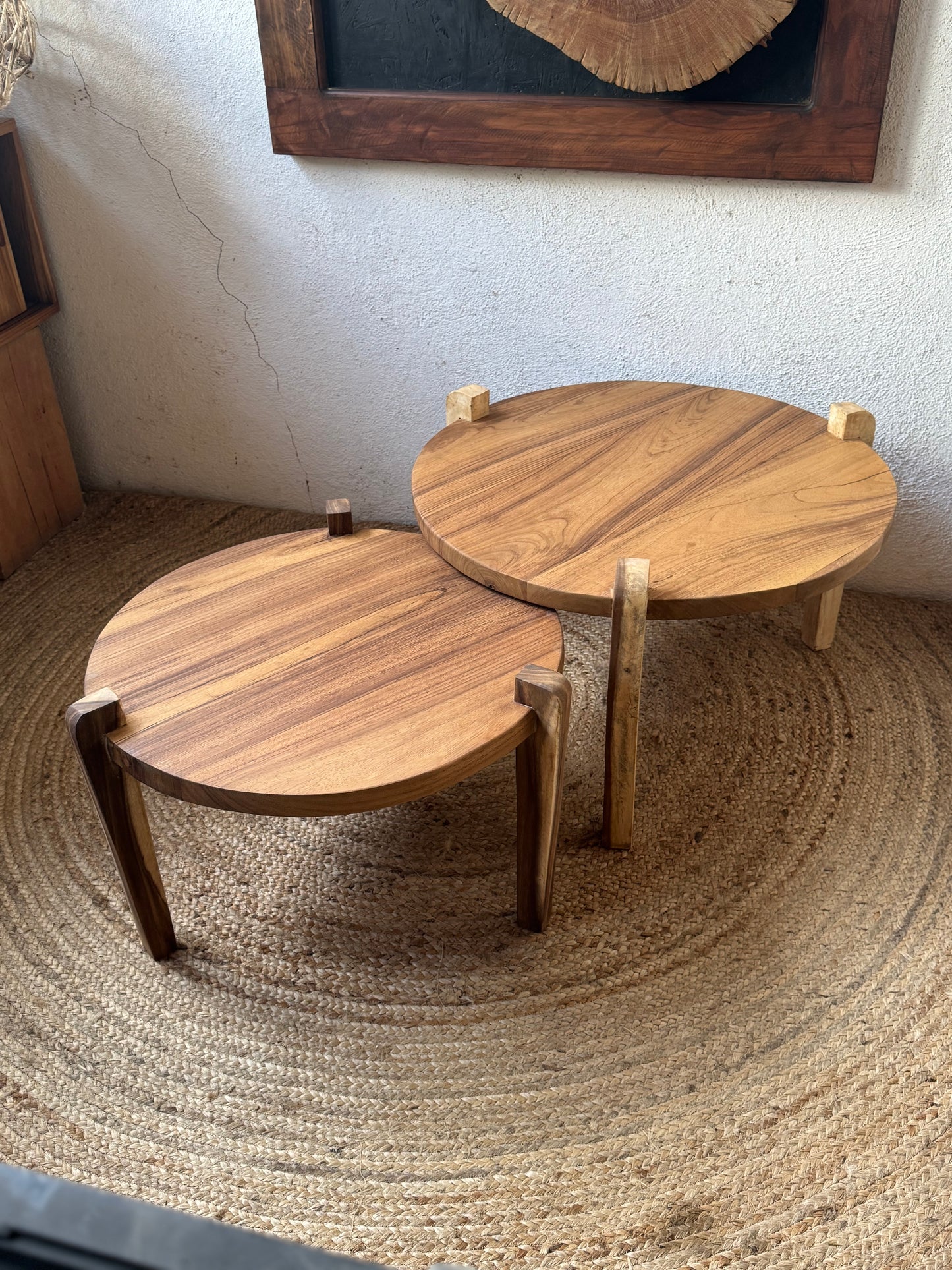 Par de Mesitas Nórdicas