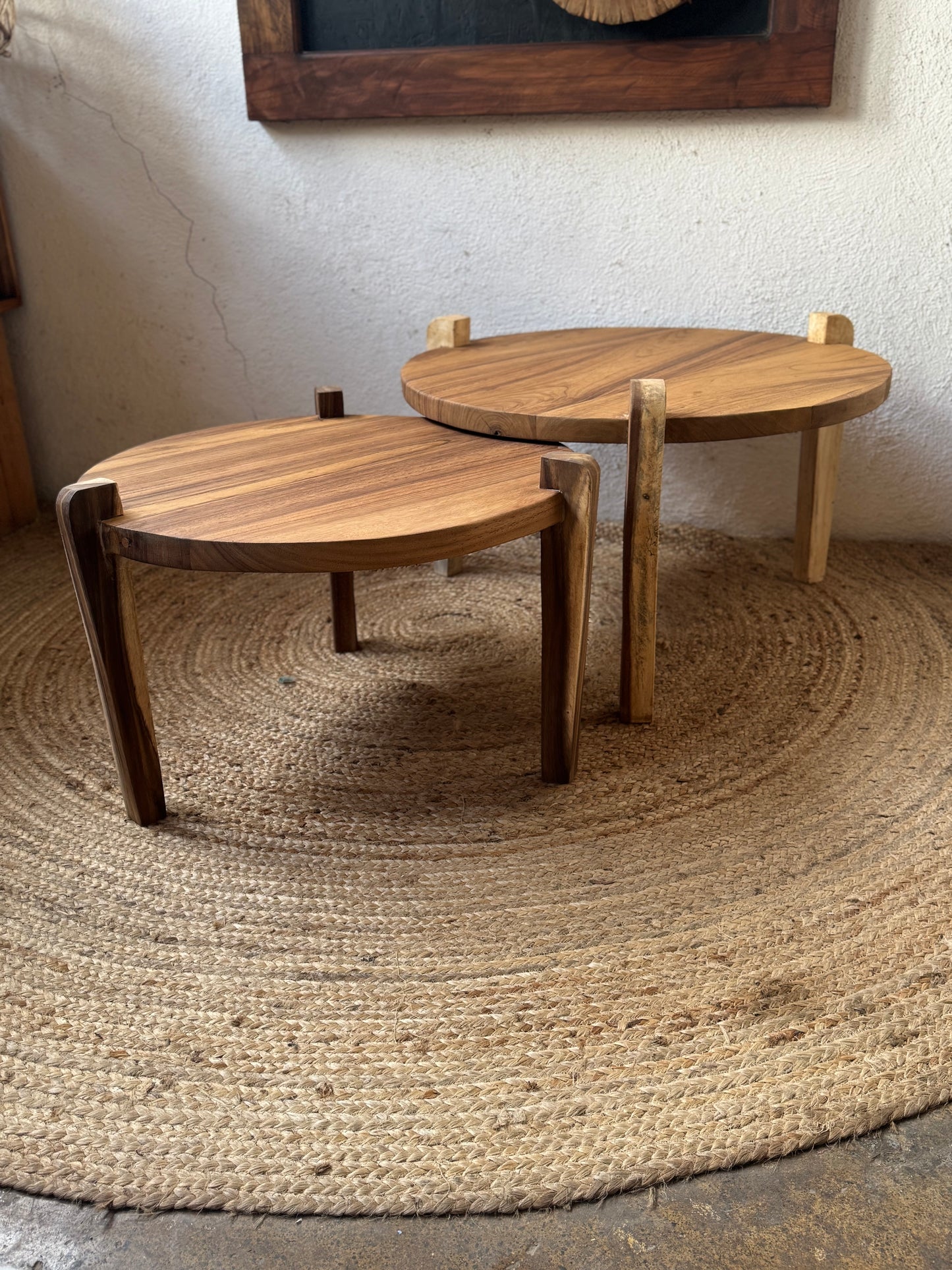 Par de Mesitas Nórdicas