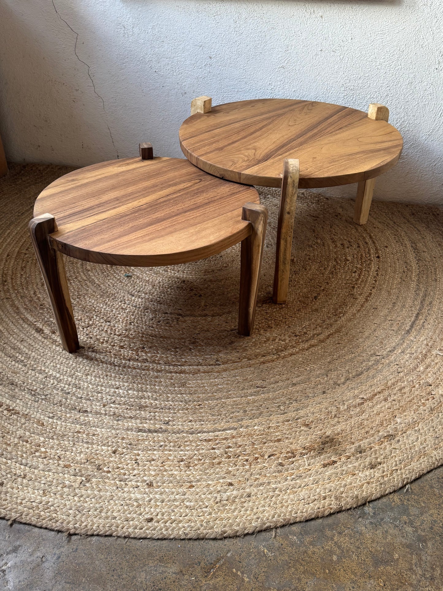 Par de Mesitas Nórdicas